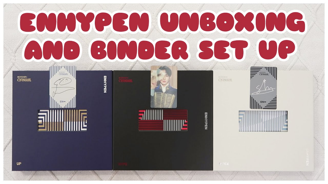 ✨ UNBOXING ENHYPEN BORDER CARNIVAL ALBUM (Up, Hype, Down, Weverse