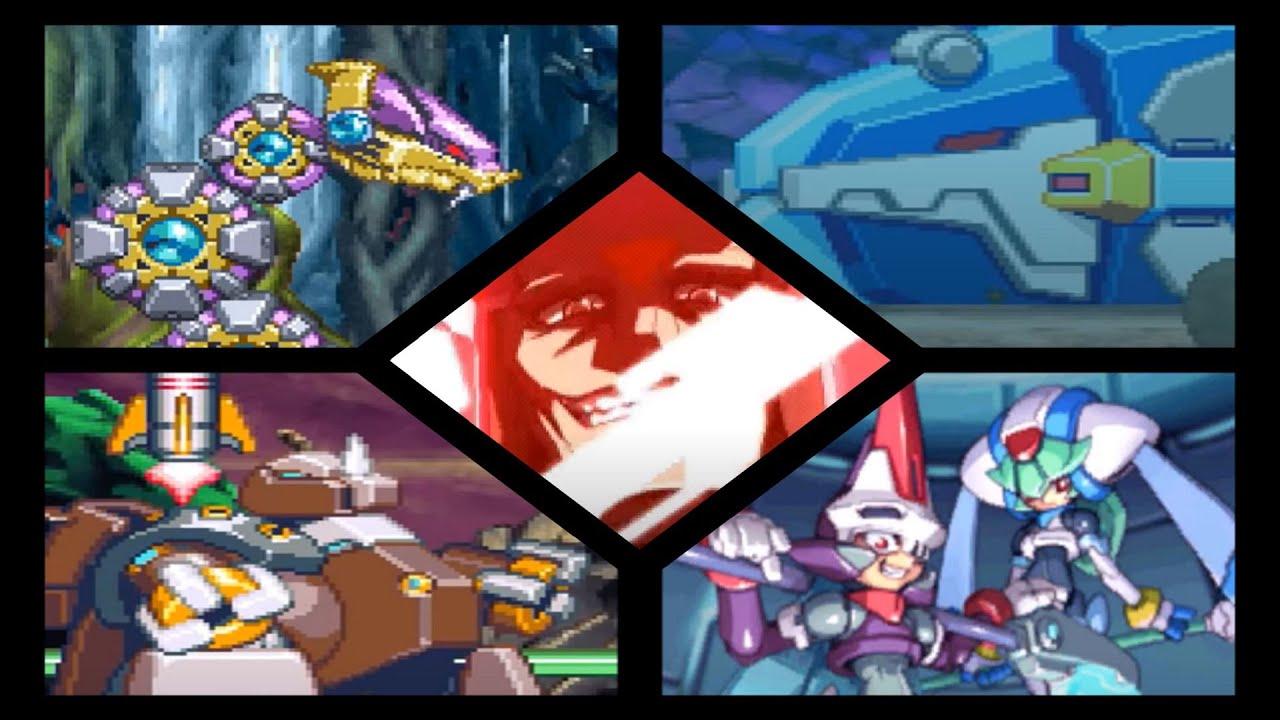 Mega Man ZX All Bosses - YouTube