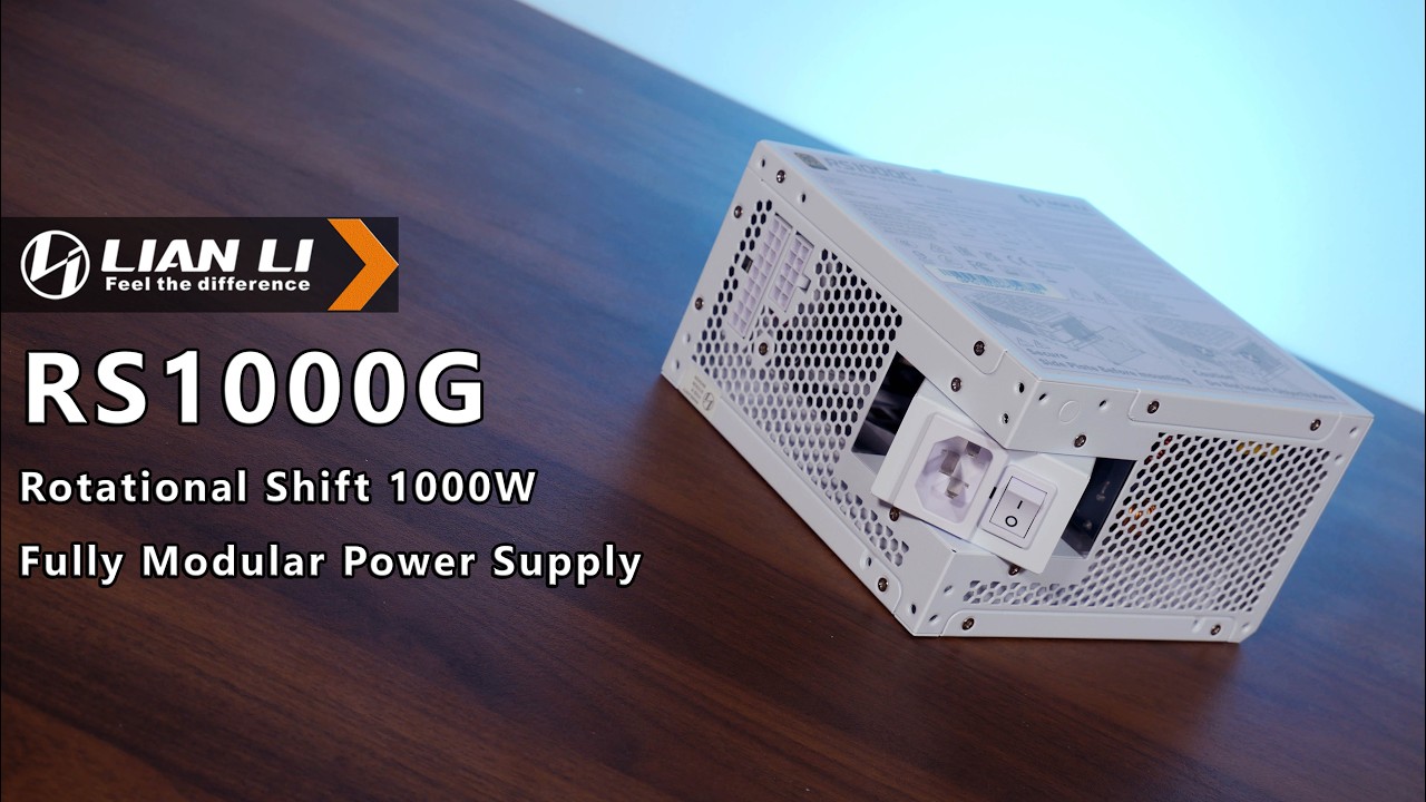 Unboxing & Overview: Lian Li RS1000G ATX Power Supply Unit