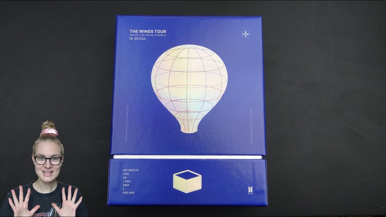 Unboxing BTS 방탄소년단 2017 Live Trilogy EPISODE III THE WINGS