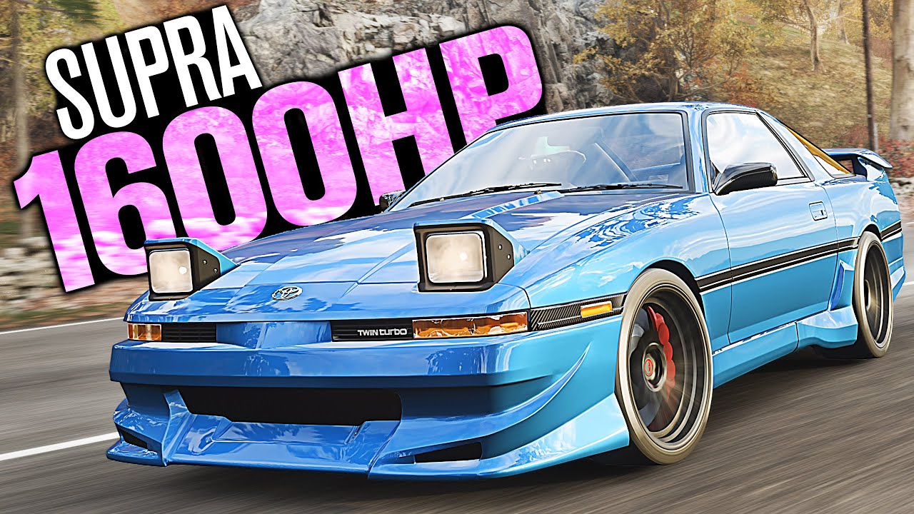 Forza Horizon 4 - NEW 1600HP A70 Toyota Supra CUSTOMIZATION! - YouTube