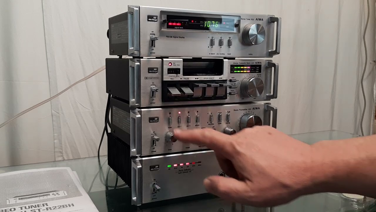 AIWA ST-R22 AIWA SD-L22 AIWA SA-C22 AIWA SA-P22 TEST FÜR EBAY