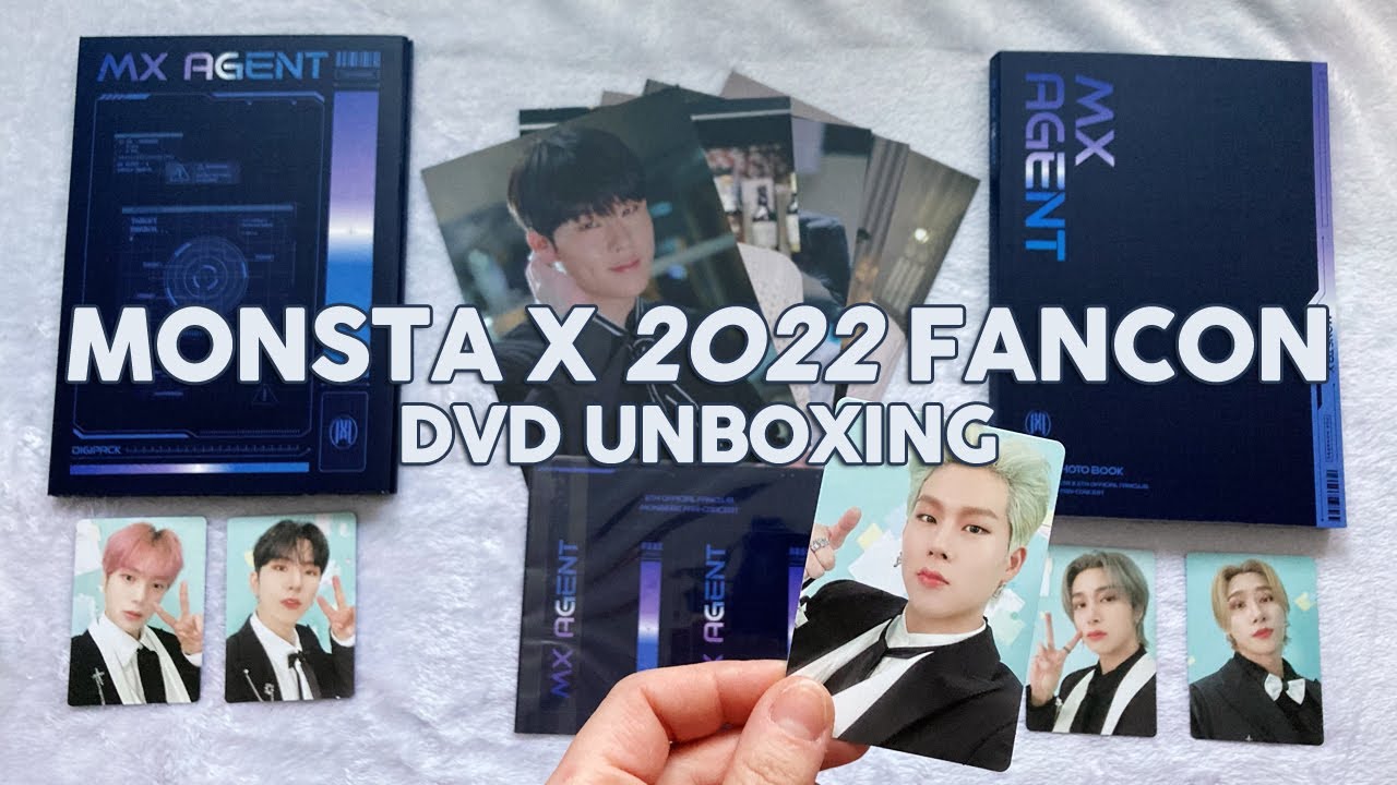 🖤 Monsta X 2022 Fancon DVD - MX AGENT | unboxing, starship square