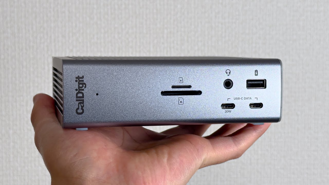 最強のドッキングステーション！CalDigit TS4を買いました - YouTube