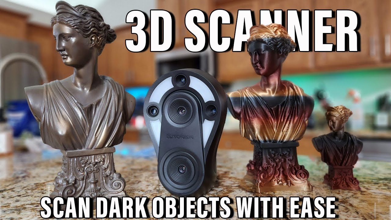 Whale 3D Scanner! First Look and Preview! Easiest 3D scanner we