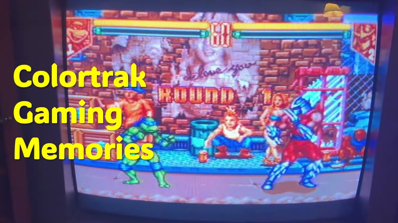 1995 RCA Colortrak Console TV | Retro Gaming CRT Gem - YouTube