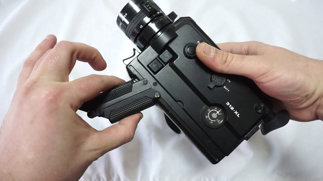 SIMPLE by Elmo 312 XL Super 8 camera 8mm film camera TESTED | FREE