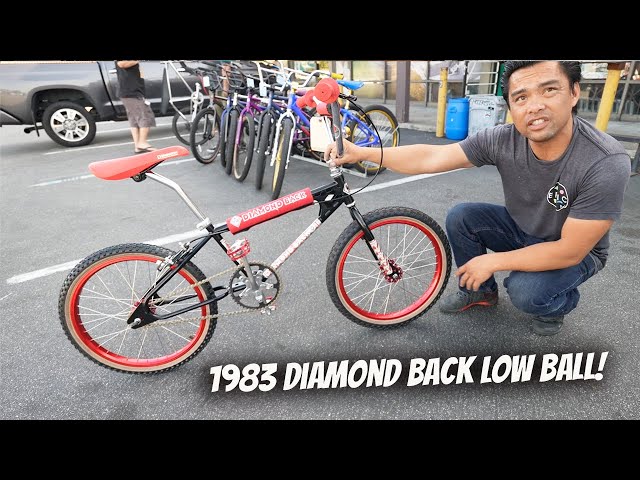 Shop Owner's Low Ball On This 1983 Diamond Back BMX! - YouTube