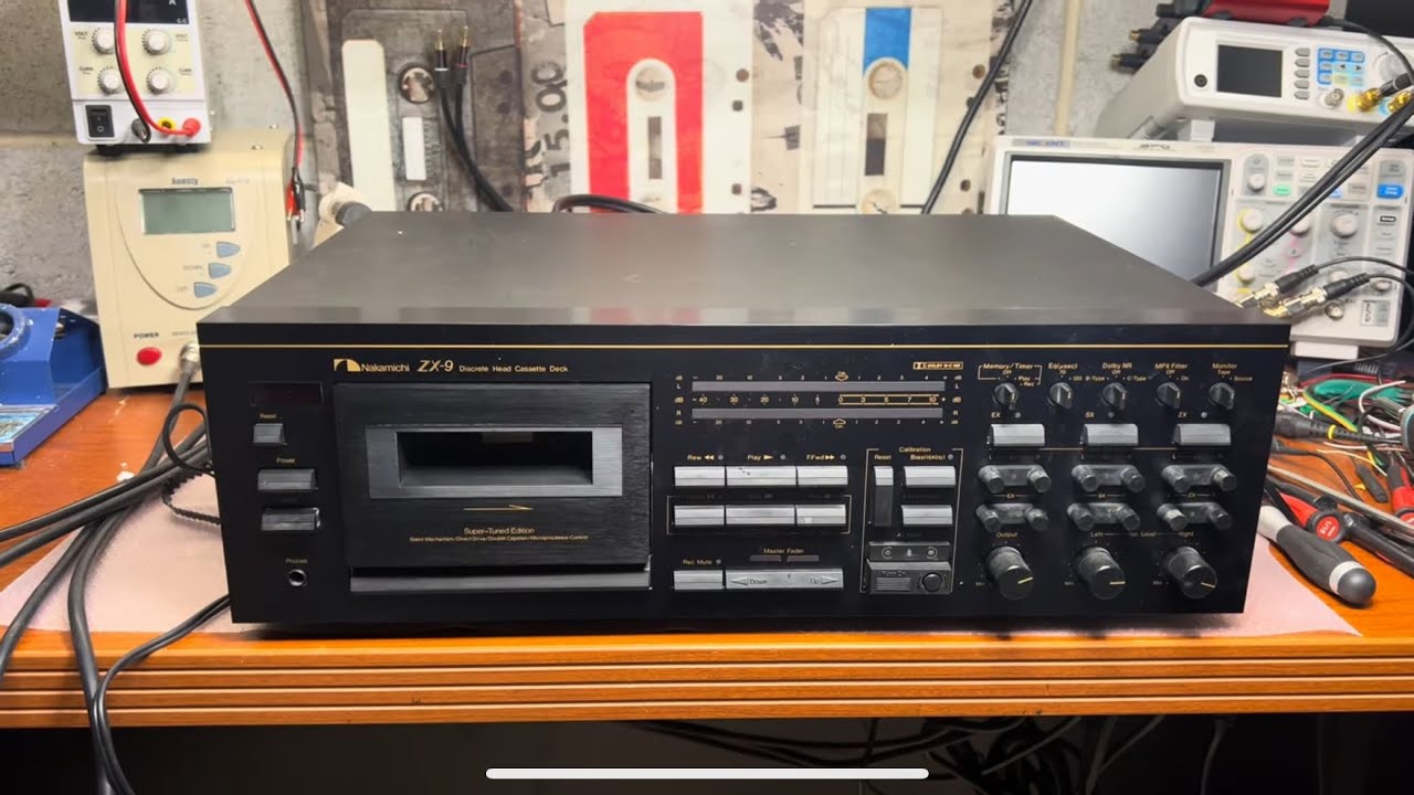 Nakamichi ZX-9 Restoration: Returning to Factory Specs - YouTube