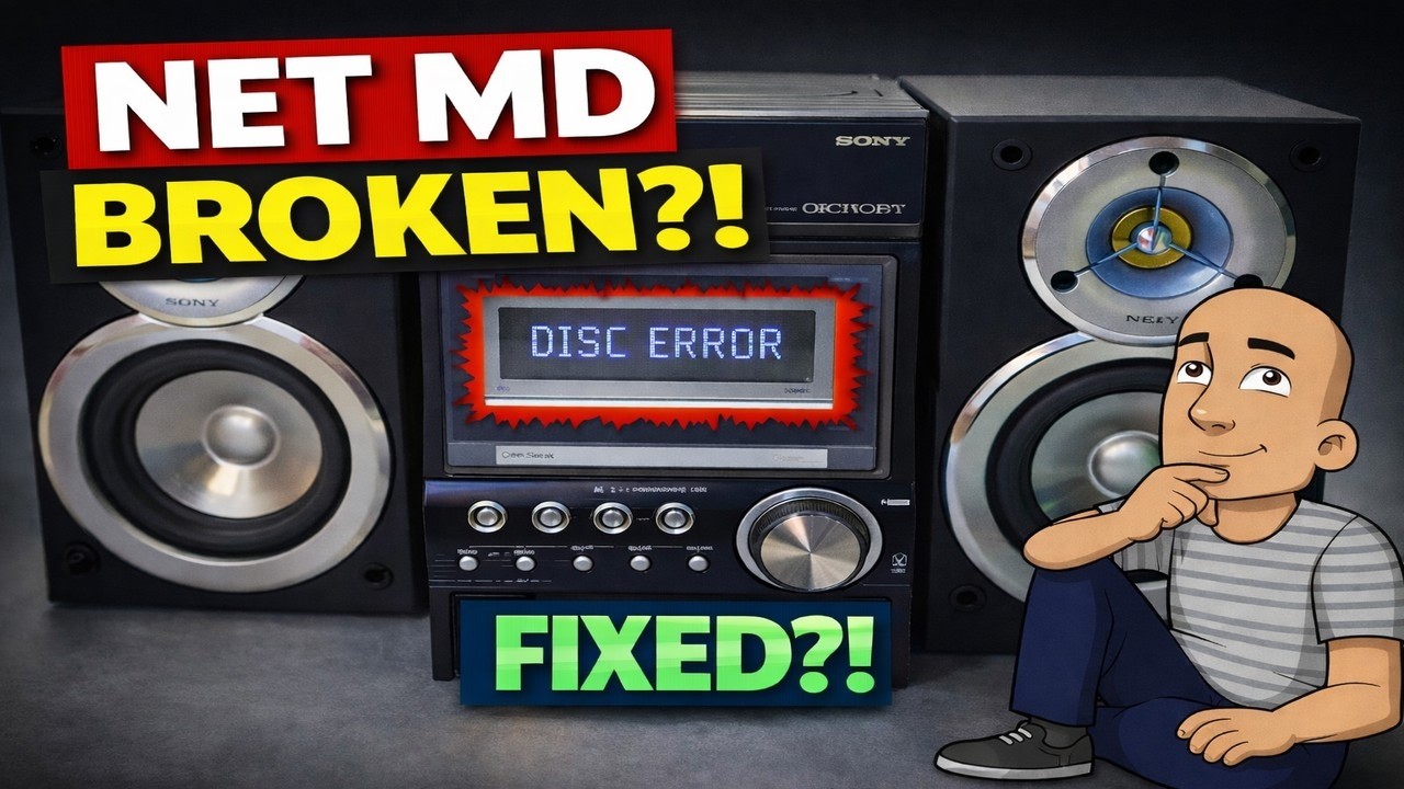 This Broken Sony MCH-M333NT Net MD Mini Hi-Fi Was Too Cheap to