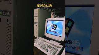 Starting Windows 95 on a i486DX2-66Mhz #retro #techretro