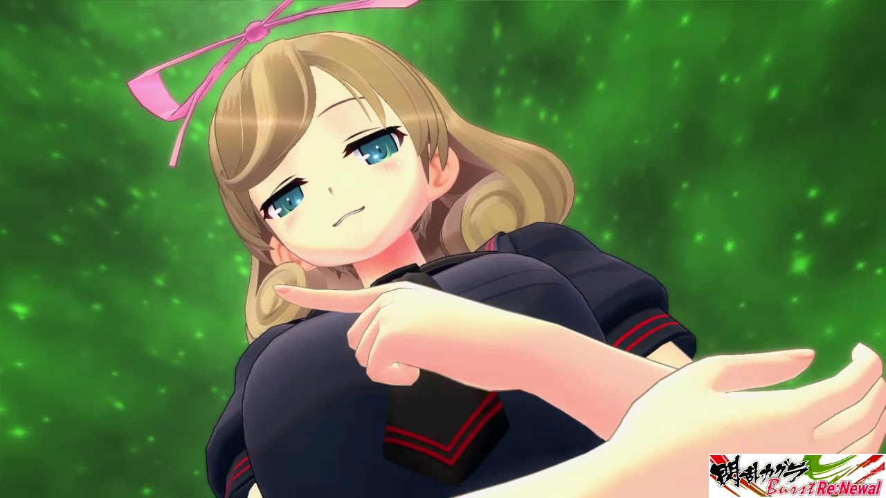 閃乱カグラ Burst Re:Newal_雲雀（27→28段）vs春花（5-1難易度