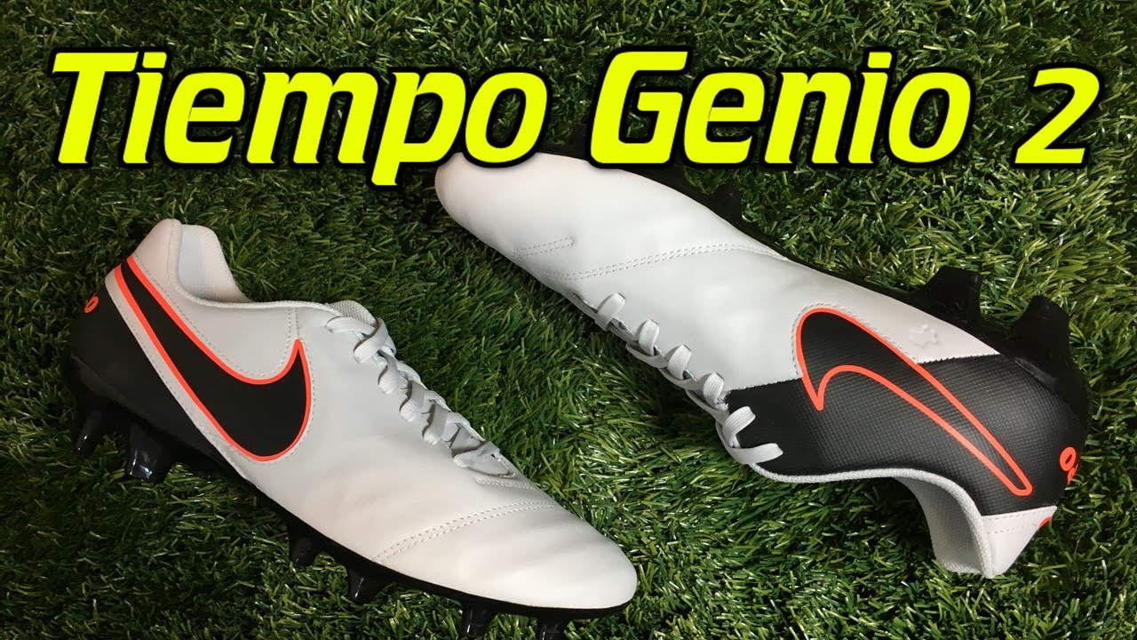 Nike Tiempo Genio 2 Pure Platinum/Hyper Orange - Review + On Feet