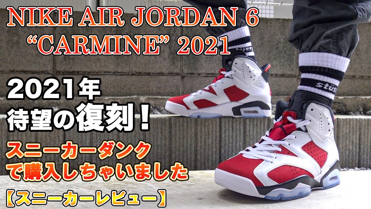 スニーカーレビュー】AIR JORDAN 6 