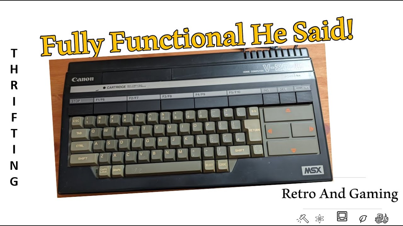 キヤノンのMSX - V-10/V-20｜kzn