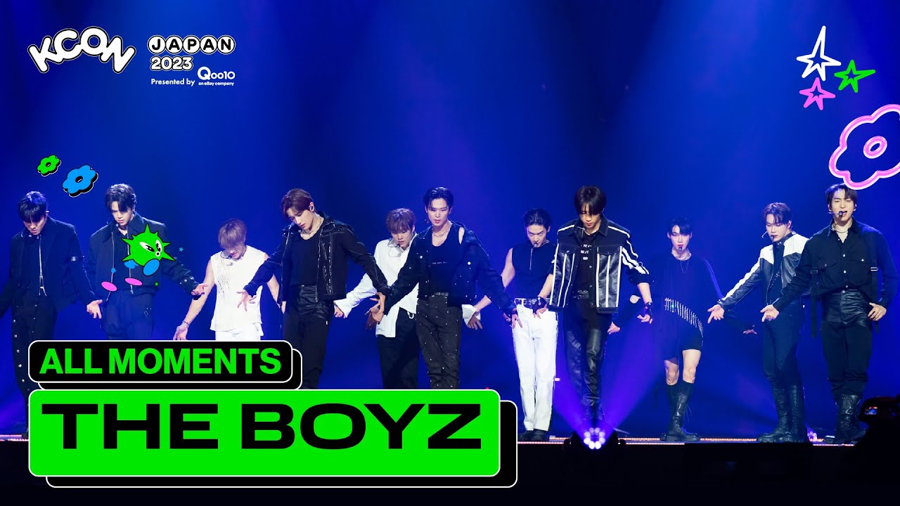 THE BOYZ (더보이즈) ALL MOMENTS 🎁💖 | KCON JAPAN 2023 - YouTube