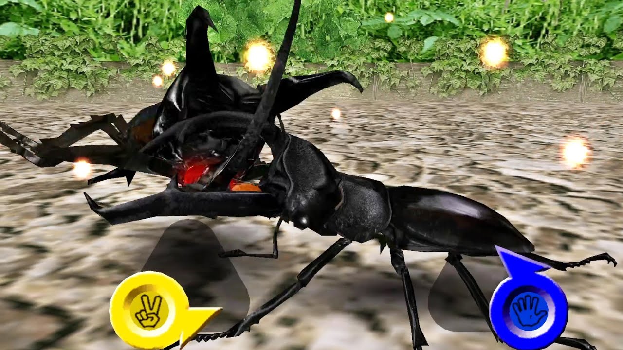 アーケード] 甲虫王者ムシキング アダー登場編1 - マンディブラリス