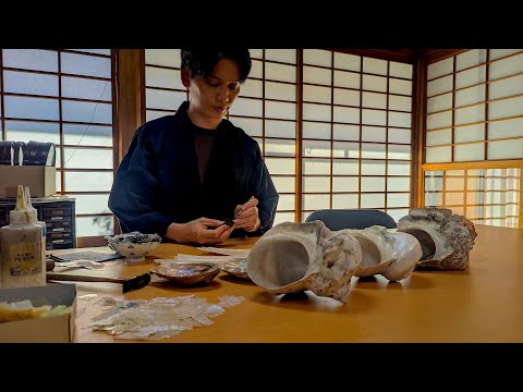 螺鈿細工のアクセサリーができるまで。1300年前から伝わる伝統技術