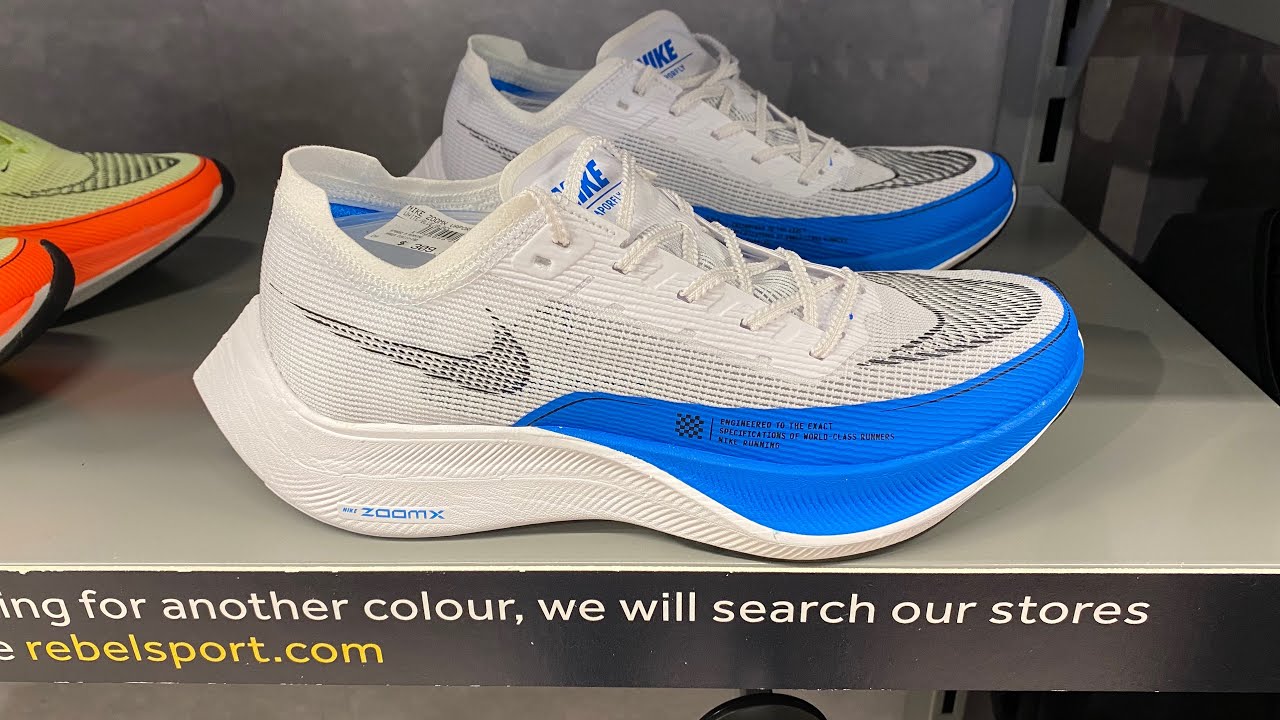 Nike ZoomX Vaporfly NEXT% 2 (White/Photo Blue/Black) Men's Road