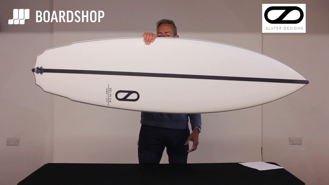 Slater Designs Sci-Fi 2.0 Surfboard Review - YouTube