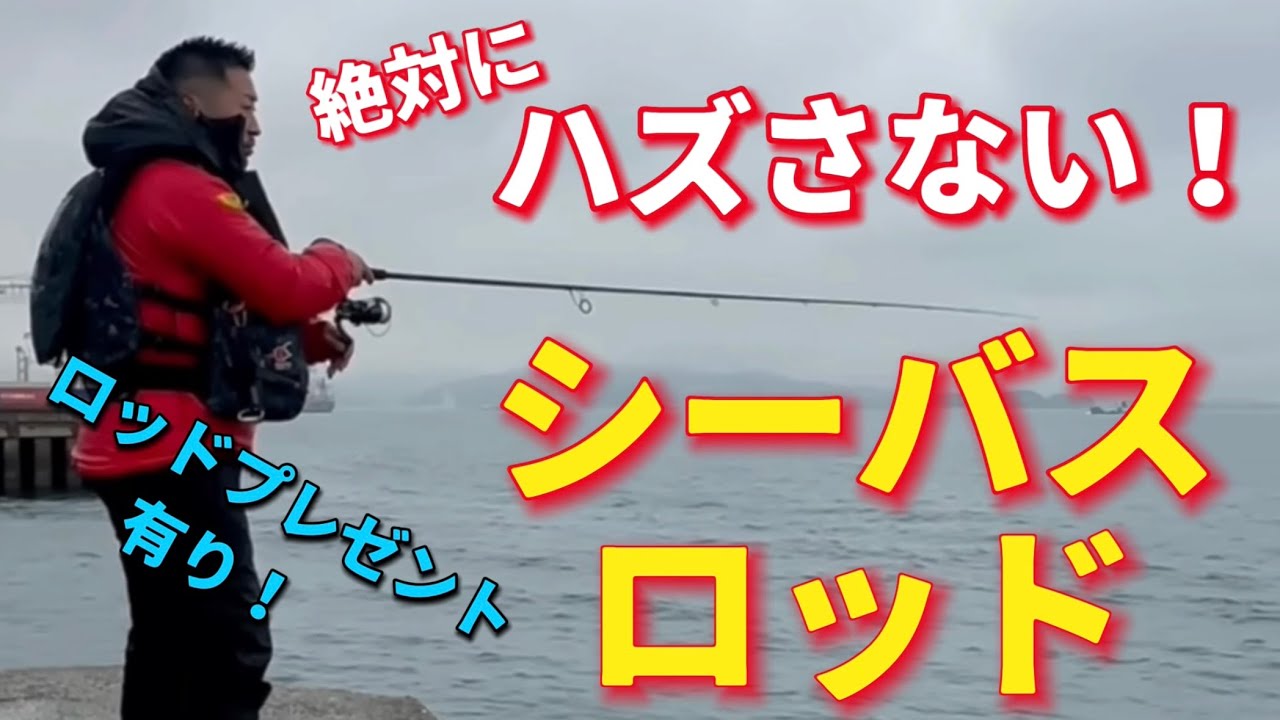 超おすすめ】シーバスロッド2024最新版で公開！ロッドプレゼントも
