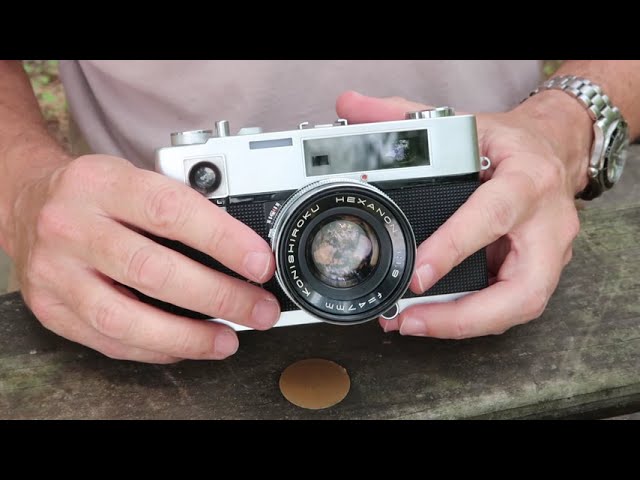 Konica Auto S Rangefinder Camera - YouTube