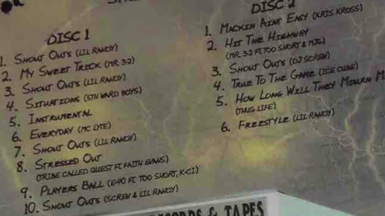 DJ SCREW - STRESSED OUT (1998) - YouTube