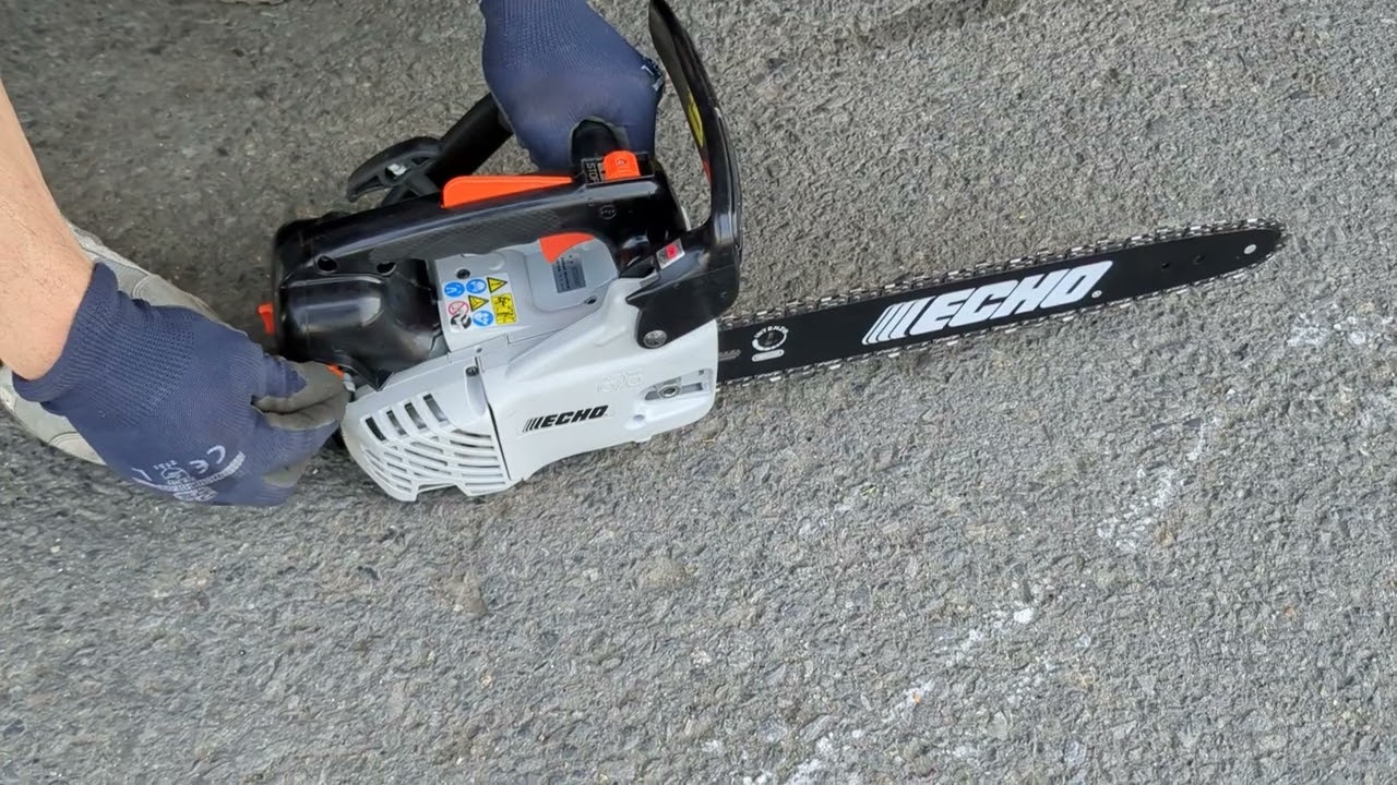 やまびこ・ECHO トップハンドルチェンソー ECS300T エコー - YouTube