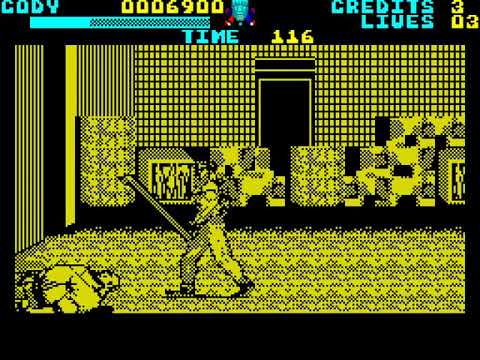 ZX Spectrum: Final Fight (1991 US Gold) - YouTube