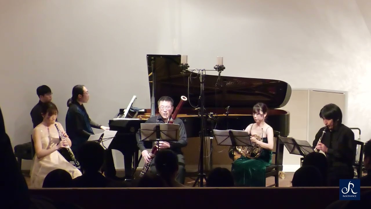 モーツァルト ピアノと管楽のための五重奏 Mozart Piano Quintet for