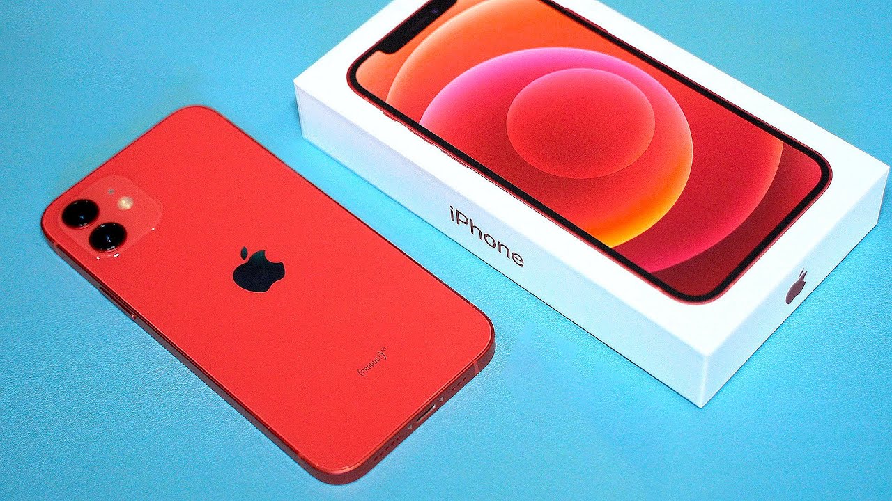 Red iPhone 12 Unboxing 2021 | 128GB Product Red First Look