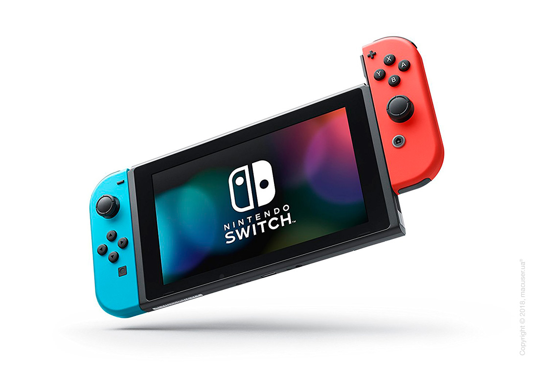 Nintendo Switch (Нинтендо Свитч) Neon Red/Neon Blue | Купить