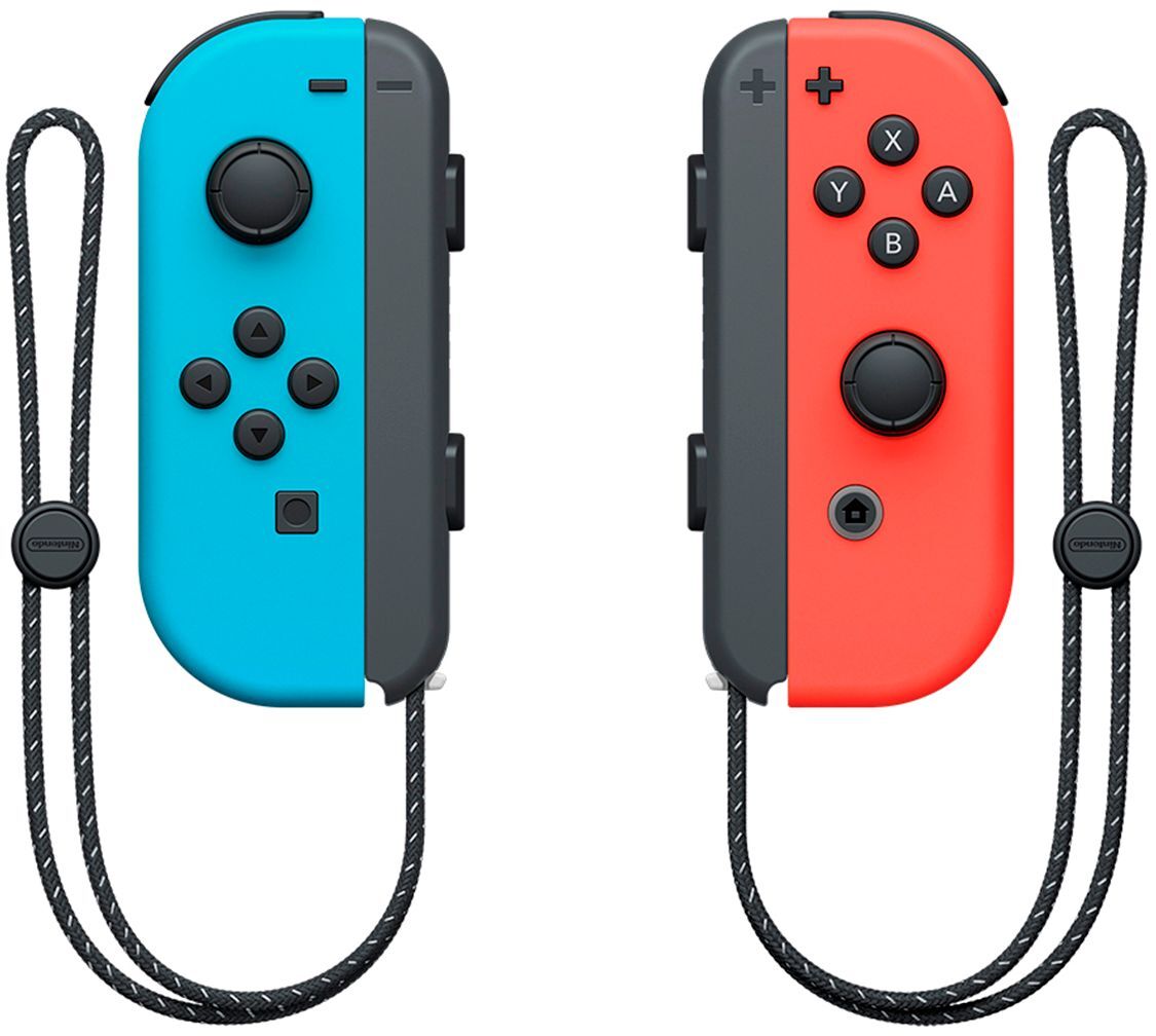 Игровая консоль Nintendo Switch OLED (неоновый красный/неоновый