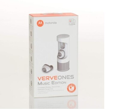 Motorola VerveOnes Bluetooth Wireless Earbuds Music Edition