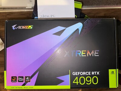 Gigabyte RTX 4090 Aorus Xtreme Gaming GPU (No Core & VRAM) With