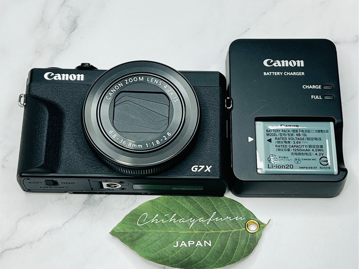 Canon PowerShot G7X Mark III Compact digital Camera Zoom Lens 4.2x