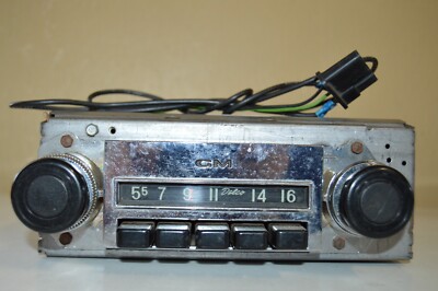 UNTESTED Vintage Chevy Delco DS-503 GM AM Car Radio Chevrolet | eBay