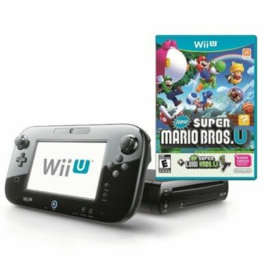 Buy Nintendo Wii U Deluxe 32GB Black Console online | eBay