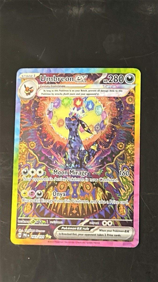 Prismatic Umbreon SIR 161/131 “SUNBREON” | eBay