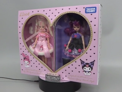 Licca Doll Kuromi My Melody Sanrio TAKARA TOMY Gothic Lolita