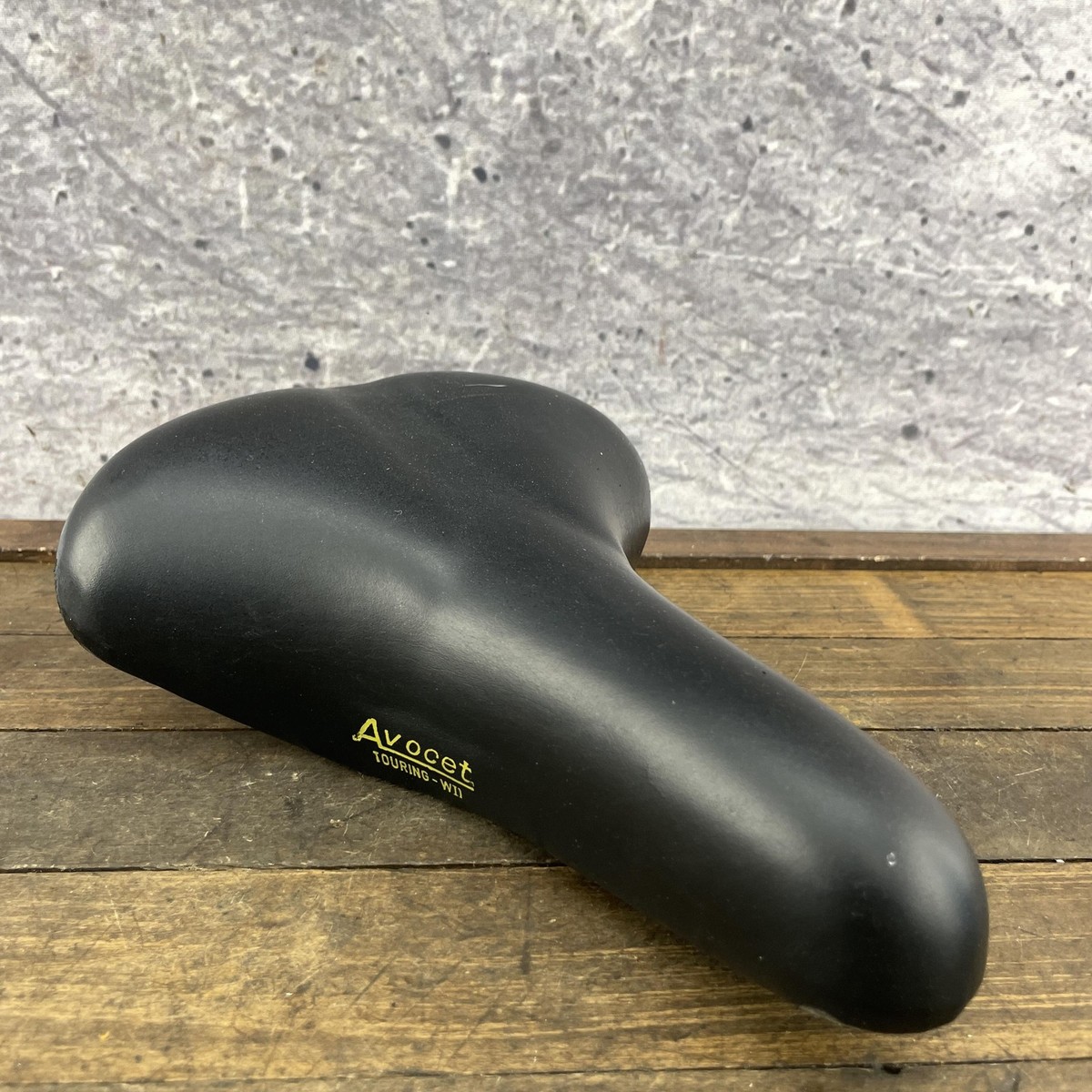 Vintage Avocet Touring WII Bike Saddle Made in Italy Wide Road