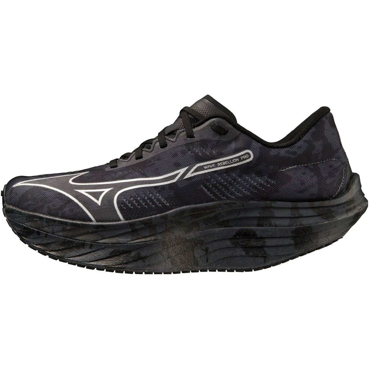 MIZUNO WAVE REBELLION PRO J1GC2317 54 Black Dark Gray Width 2E
