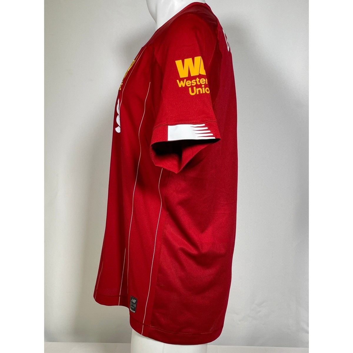 Steven Gerrard #8 Liverpool FC 2019 -20 New Balance Red Home