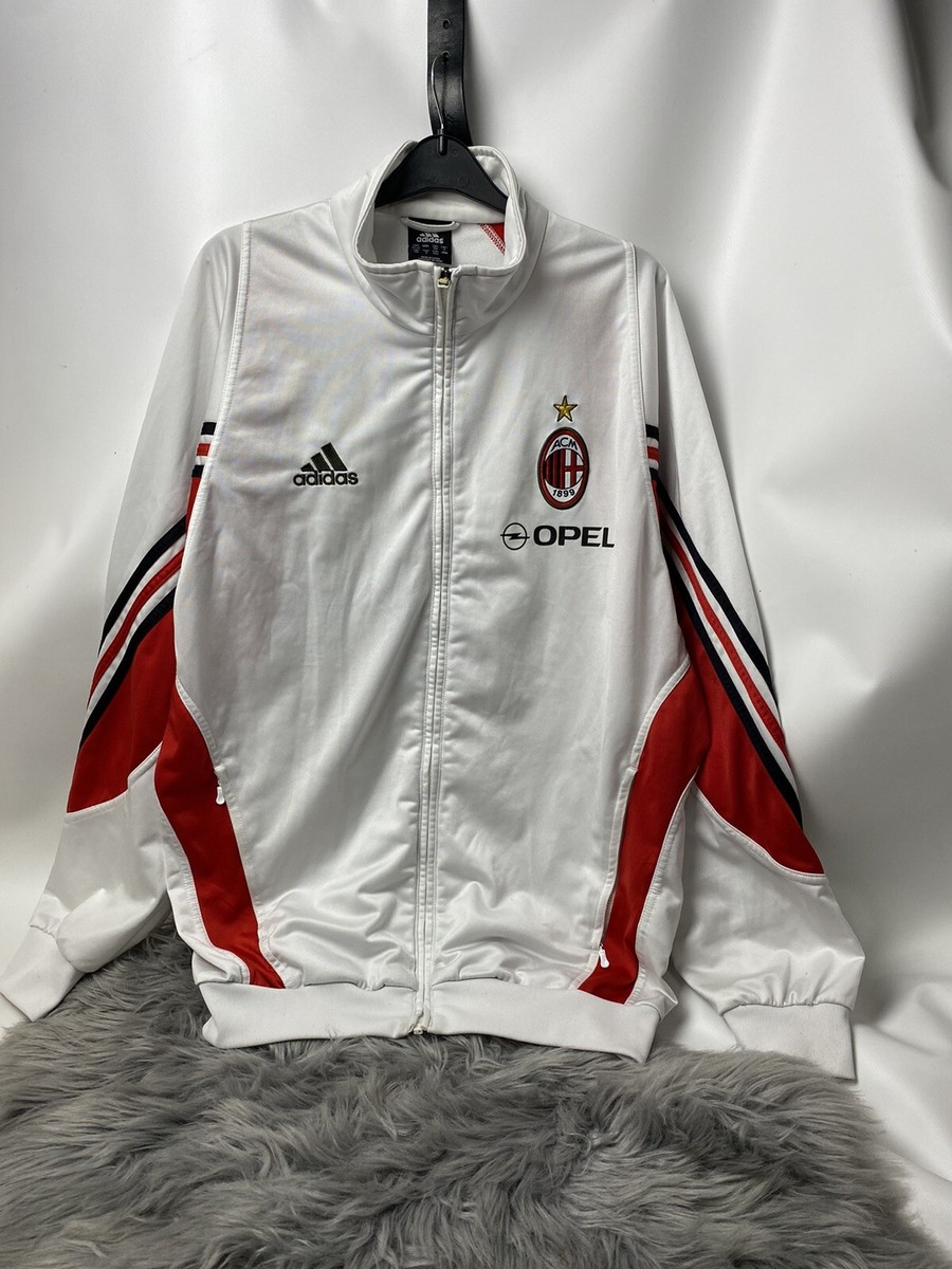 2003 2004 AC Milan Adidas Training Jacket Opel Vintage | eBay