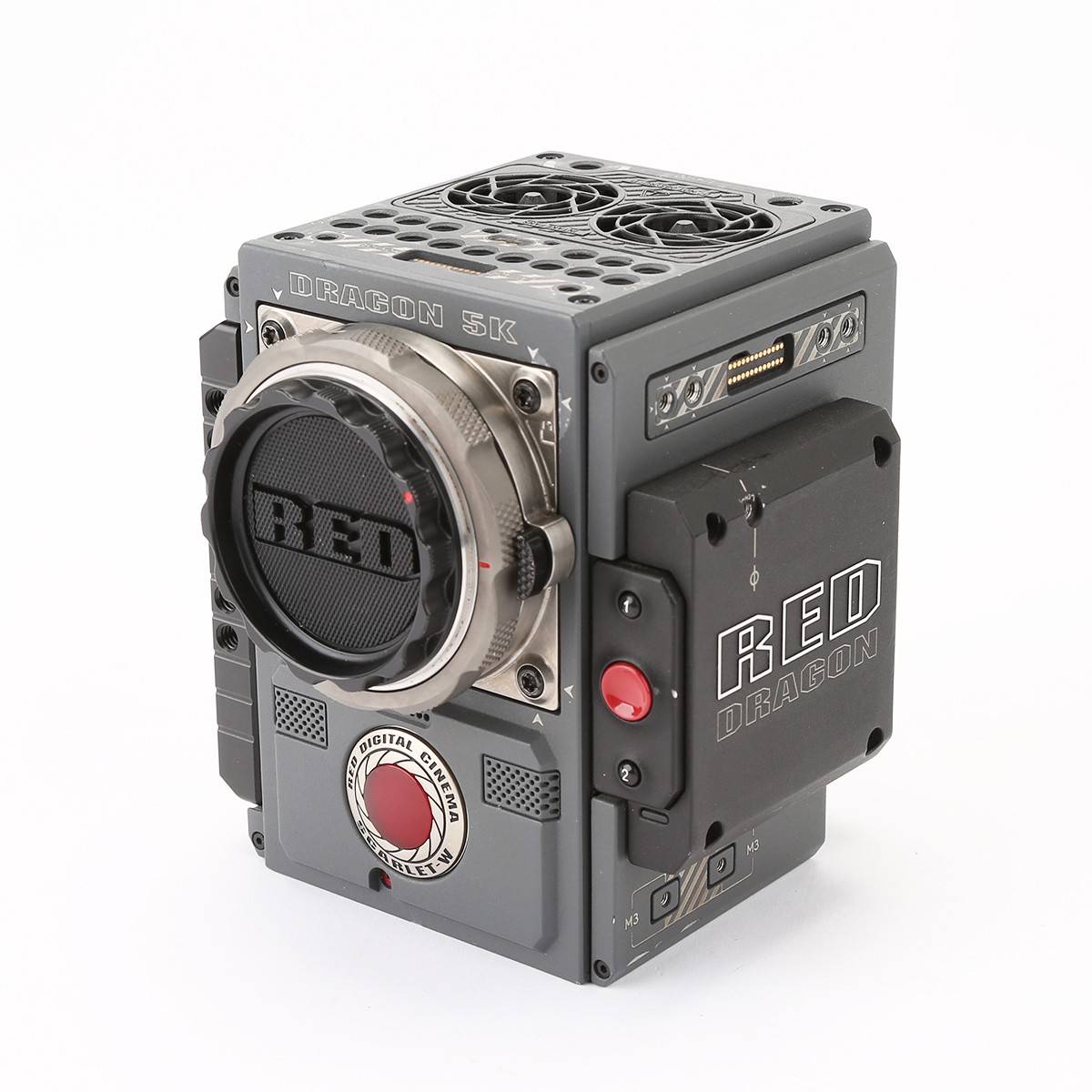 Red 7100242STD Digital Cinema Scarlet-w Dragon 5K Camera - Black