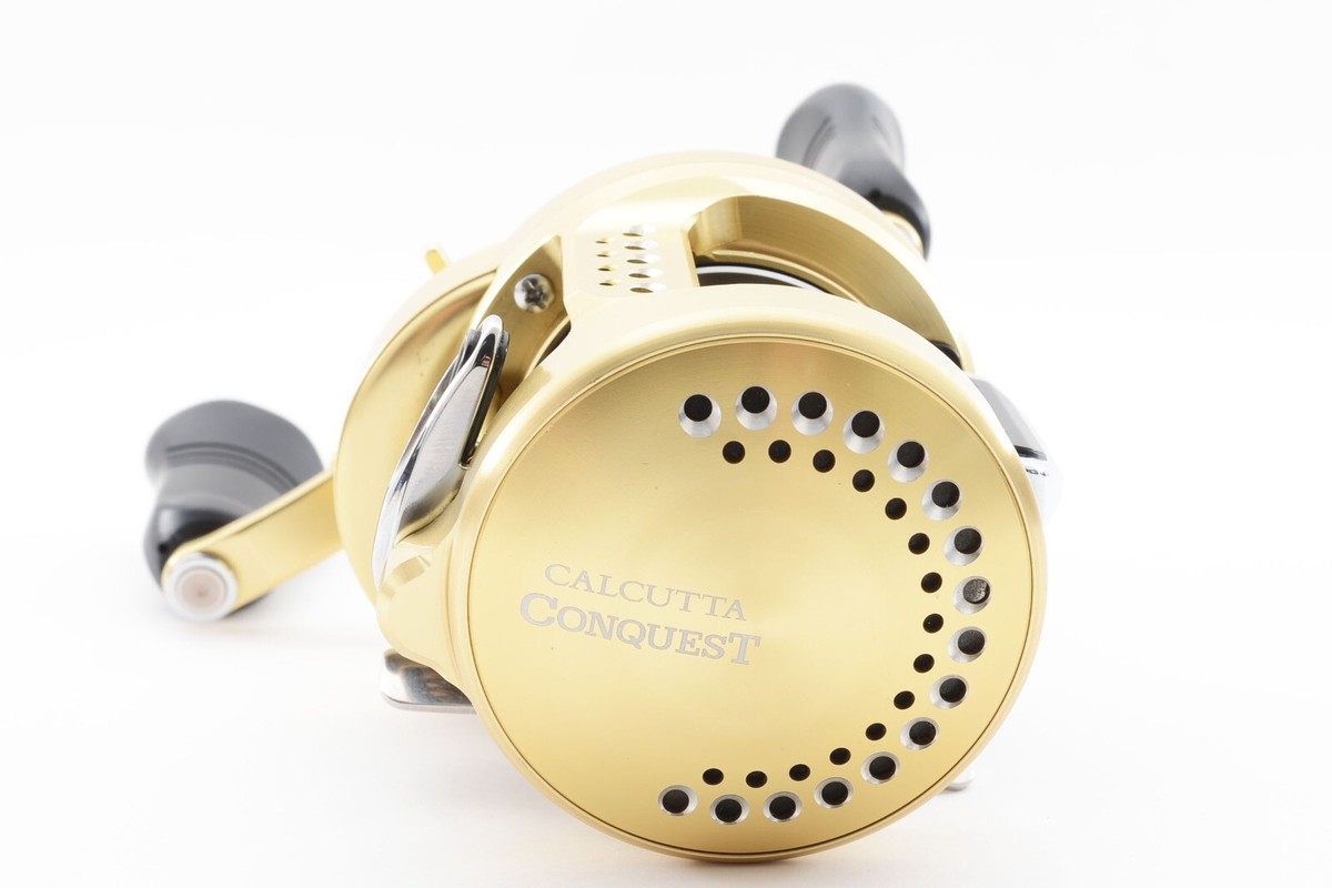 🌟EXC+5🌟 Shimano 18 Calcutta Conquest 300 Right Baitcast Reel W