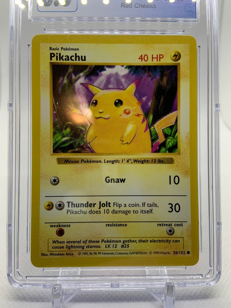 ポケモンカード Pikachu shadowless シャドーレス psa ポケモンカード