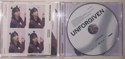 LE SSERAFIM [UNFORGIVEN] KIM CHAEWON Autographed Signed Album