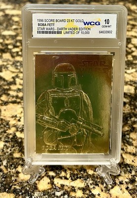 BOBA FETT 1996 Graded GemMt 10 Star Wars-DARTH VADER Ltd Edition