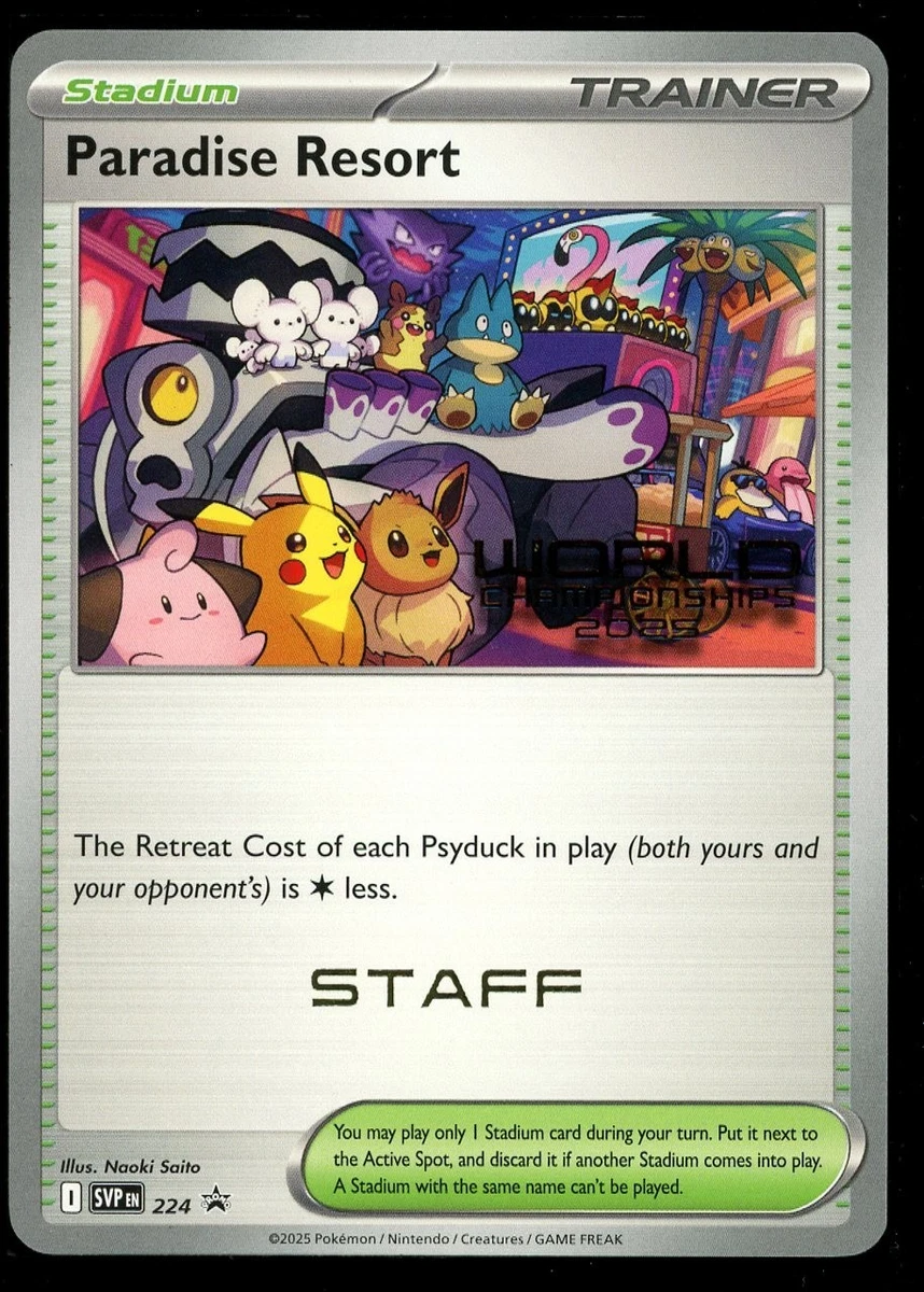 Paradise Resort Pokémon TCG Cards for sale | eBay